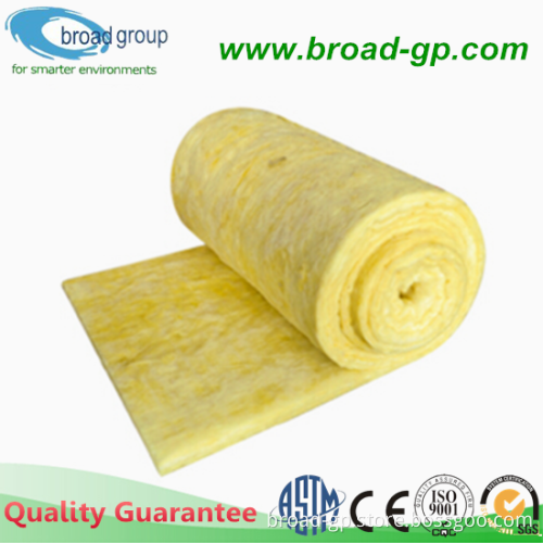 Soundproof Thermal Aluminium Foil Fiber Roof Insulation Glass Wool Price